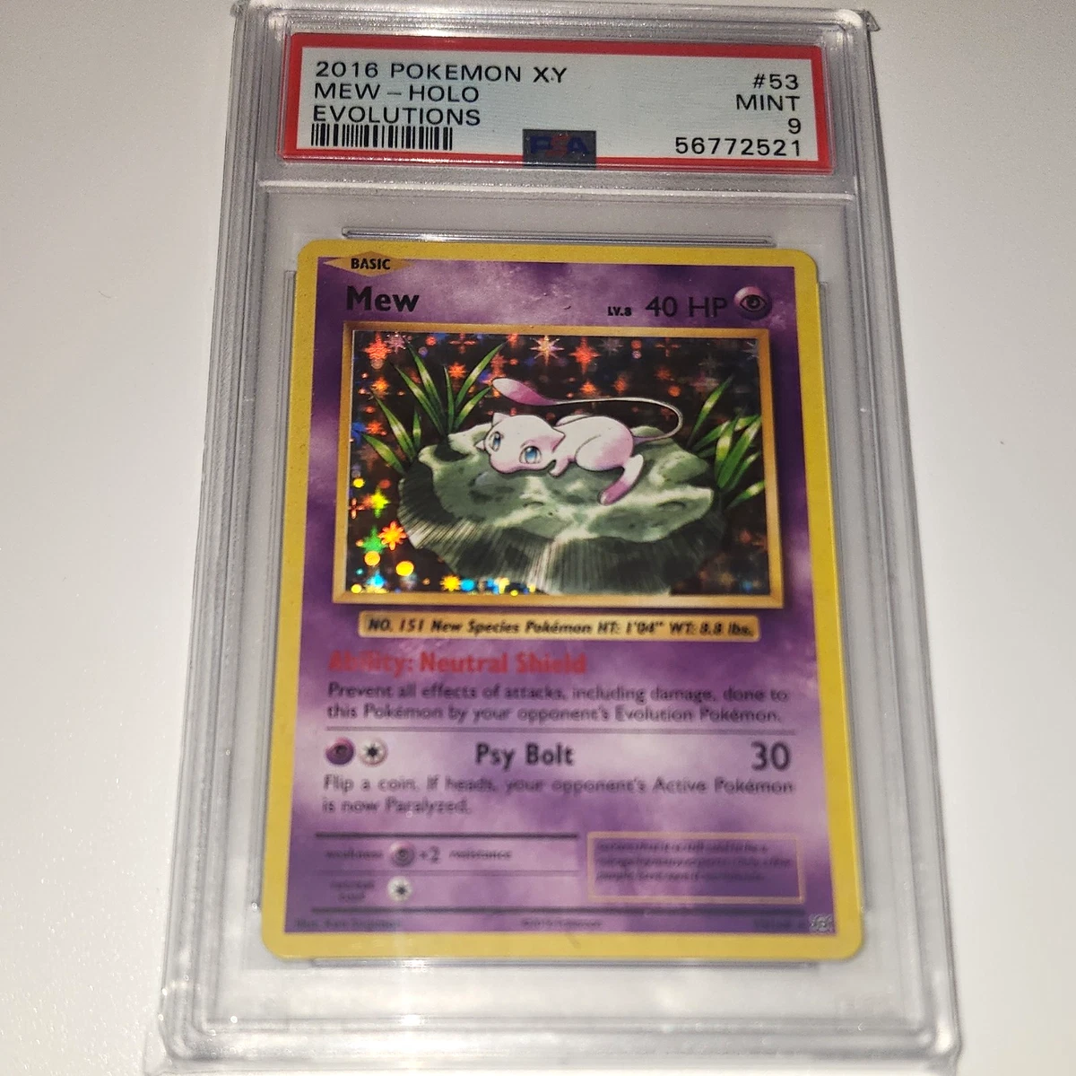 25+ Mew Pokémon TCG Professional Sports Authenticator (PSA