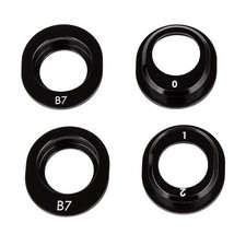 ASC92455 Associated RC10B7 Factory Team Aluminum Differential Height Inserts 4