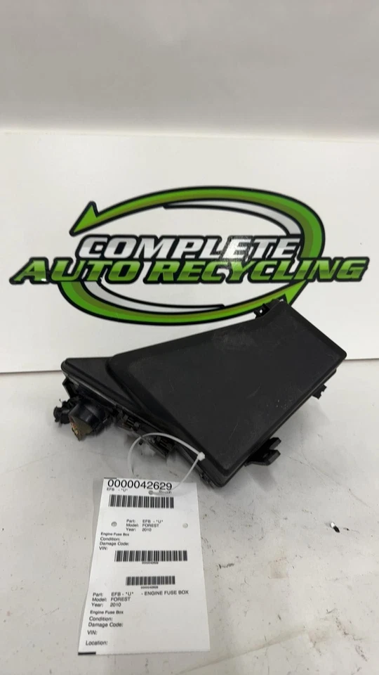 Subaru Forester 2010 caja de fusibles motor caja de fusibles Foto 2 de 4