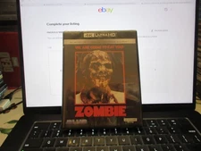 Zombie (4K UHD/Blu-ray) BRAND NEW Blue Underground BOX SHIP!!!