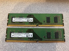 Lot of 8 GB 4 GB x 2 sticks Micron DDR4 PC4-2666V Desktop RAM Quick Ship