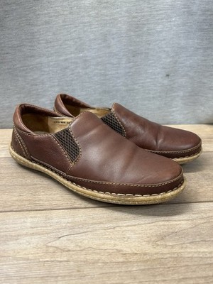 Born Shoes Women's Mayflower II Loafer Dark Brown Sequoia Flats Size 7.5
