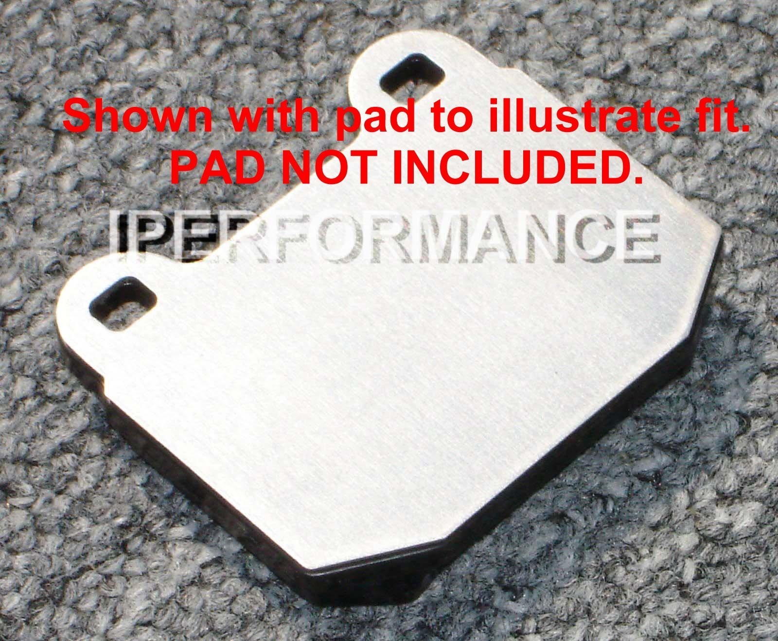 Titanium Brake Pad Shim Heat Shield Set for Lotus Exige, 2P; Front .032"/.8mm