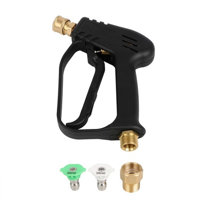 #ad Short Pressure Washer Pump Gun M22 14mm Inlet Stubby High Pressure Handle Gun $26.79