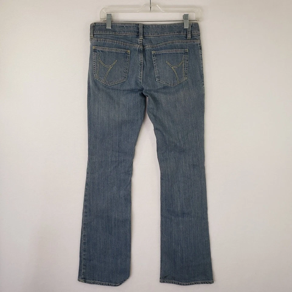 Jeans Matix Original Denim Juniors 7 Clásicos Azul Acampanado 5 Bolsillos Retro Y2K Cómodos Foto 2 de 4