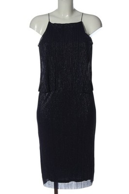 WAREHOUSE Abendkleid Damen Kleid Gr. DE 34 schwarz-silberfarben Elegant