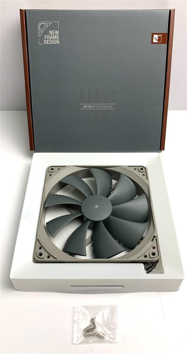Noctua Grigio Nf-P14s Redux 900 3-Pin (140 Mm, 1X), Ventola Pc, - Immagine 2