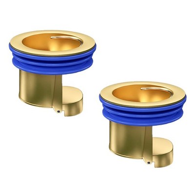 2 PCS Floor Drain Odor Stopper Brass Backflow Preventer Fits 1.282.08 Inch