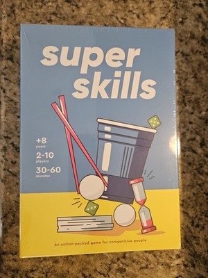 Super Skills - An Action-Packed Challenge Game For Competitive People New Sealed
