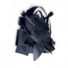 2 lbs Black Veg Tan English Bridle Leather Scraps, Full Grain, Wickett  Craig