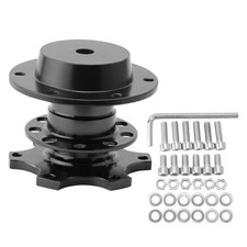 Universal Steering Wheel Quick Release Hub Racing Adapter Snap Off Boss Kit