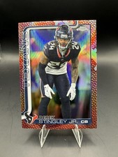 Derek Stingley Jr 2025 Topps Chrome Pigskin Football Leather Texans 🔥🔥