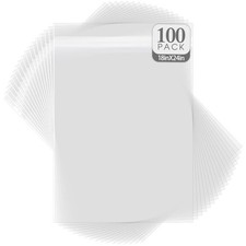 Resealable Adhesive Storage Bags for Pictures, 100 Pack