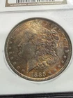 1885 morgan silver dollar NGC MS64 Monster Toner