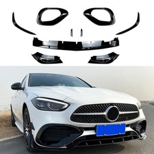 Frontspoiler Spoilerlippe Spoiler Aero passend für W206 S206 C-Klasse AMG Line