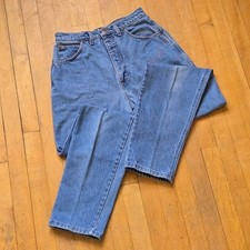 Lands End vintage 90s USA high waist mom jeans tag size 10, 28"x32"