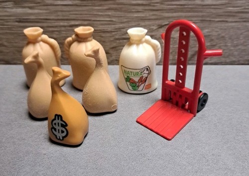 Playmobil Zubehör | Handkarre Säcke