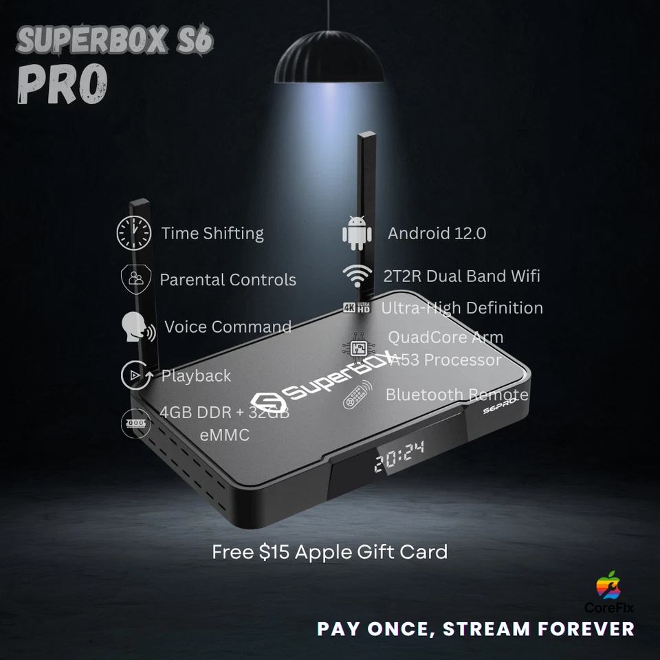Android SuperBox S6 Pro (Authorized Vendor) [FREE GIFT/SHIPPING] - Click Me - Image 3 of 4