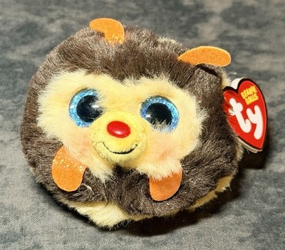 Ty Puffies (Beanie Balls) Plush - ZINGER the Bumble Bee (4 inch) 2023 MWMTs