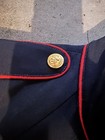 USMC Marine Corps Dress Uniform Jacket & Trousers Blue Red Stripe Brass Buttons — photo 6