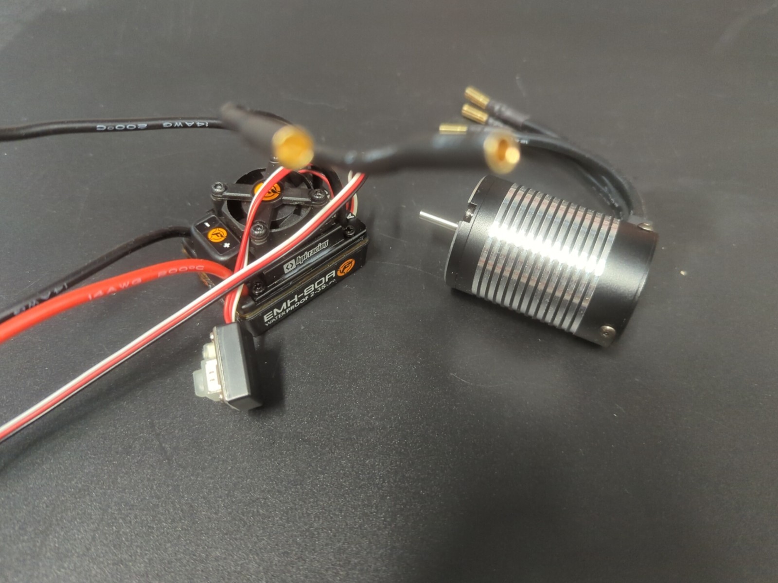 Hpi 80A 3652 3500KV 1/10 Brushless ESC Motor Combo For Traxxas Slash Rustler 2WD