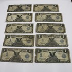 Series 1899 $1 Black Eagle Silver Certificate Large Size Notes Lot of 10 #C922-4 — photo 6