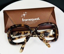 VTG JOAN COLLINS 9990 TORTOISE Womens Brown Butterfly Eyeglasses FRAMES ONLY