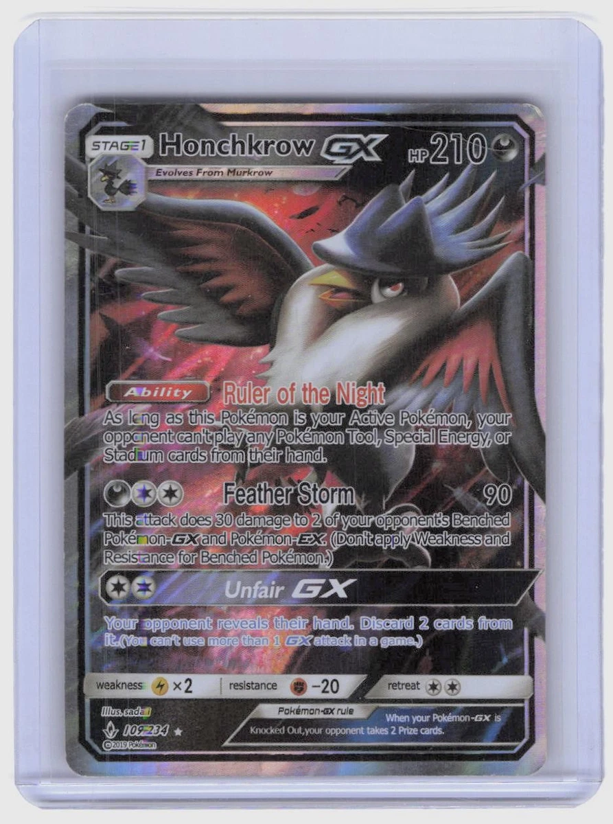honchkrow pokemon card price Honchkrow GX Pokémon TCG Cards for sale