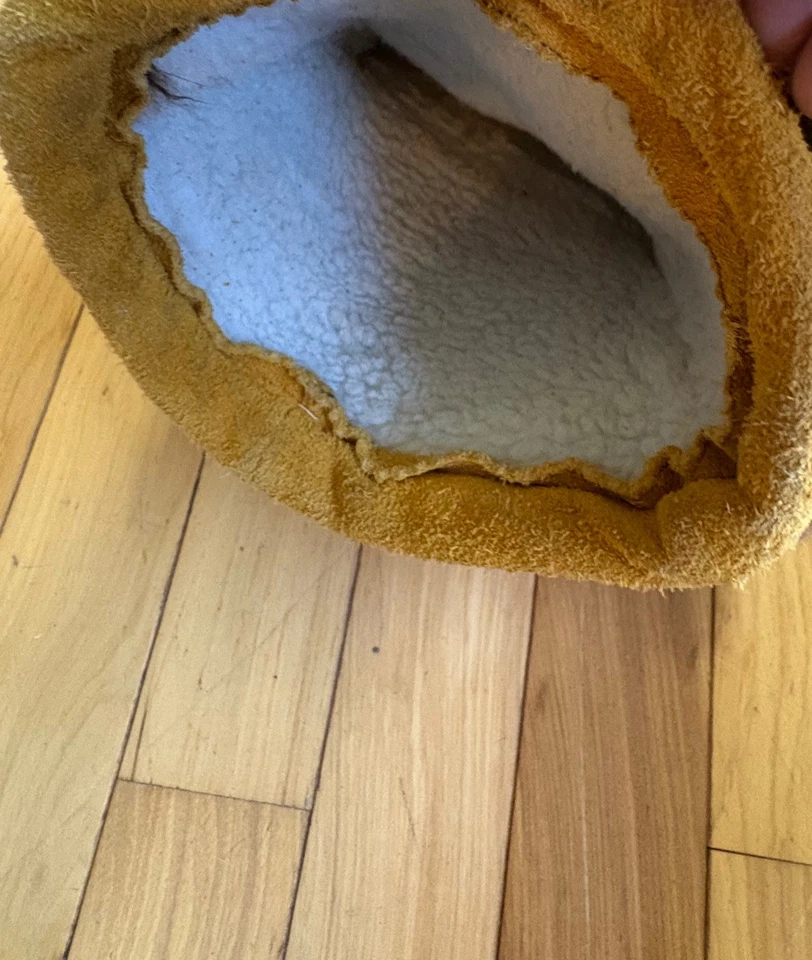 Мужские варежки из бобрового меха - Изображение 3 из 3