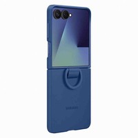Original Silikon Cover Ring Samsung Galaxy Z Flip 7 - Blue