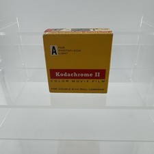 cOLOR MOVIE FILM KODACHROME II A DOUBLE 8MM ROLL KODAK VINTAGE NOS Exp 11/1969 