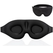 3D Sleeping Mask Block Out Light Sleep Mask For Eyes Soft Sleeping Aid Eye Mask