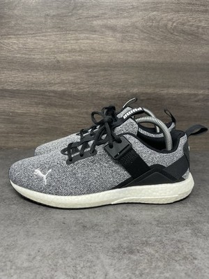 Puma Mega NRGY Street Sneakers Womens Size 8.5 Black White 