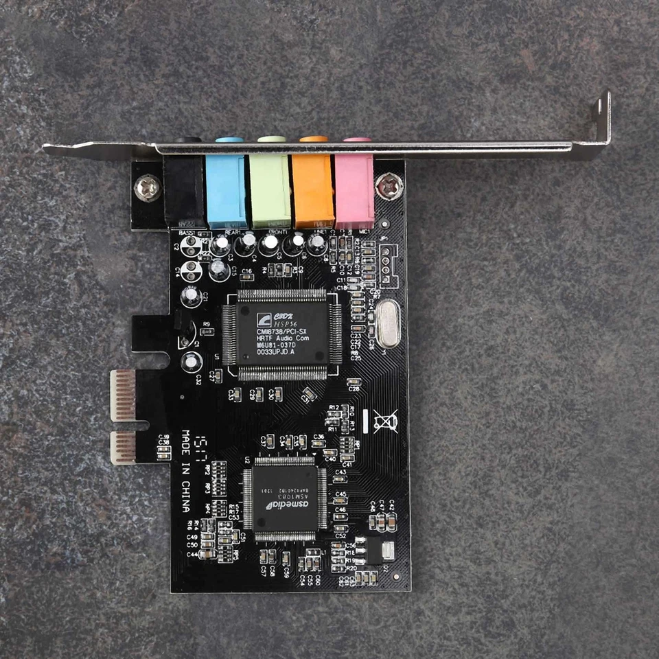 3X PCIe Sound Card 5.1, PCI Express Surround 3D Audio Card for PC with High8510 - Image 4 of 4