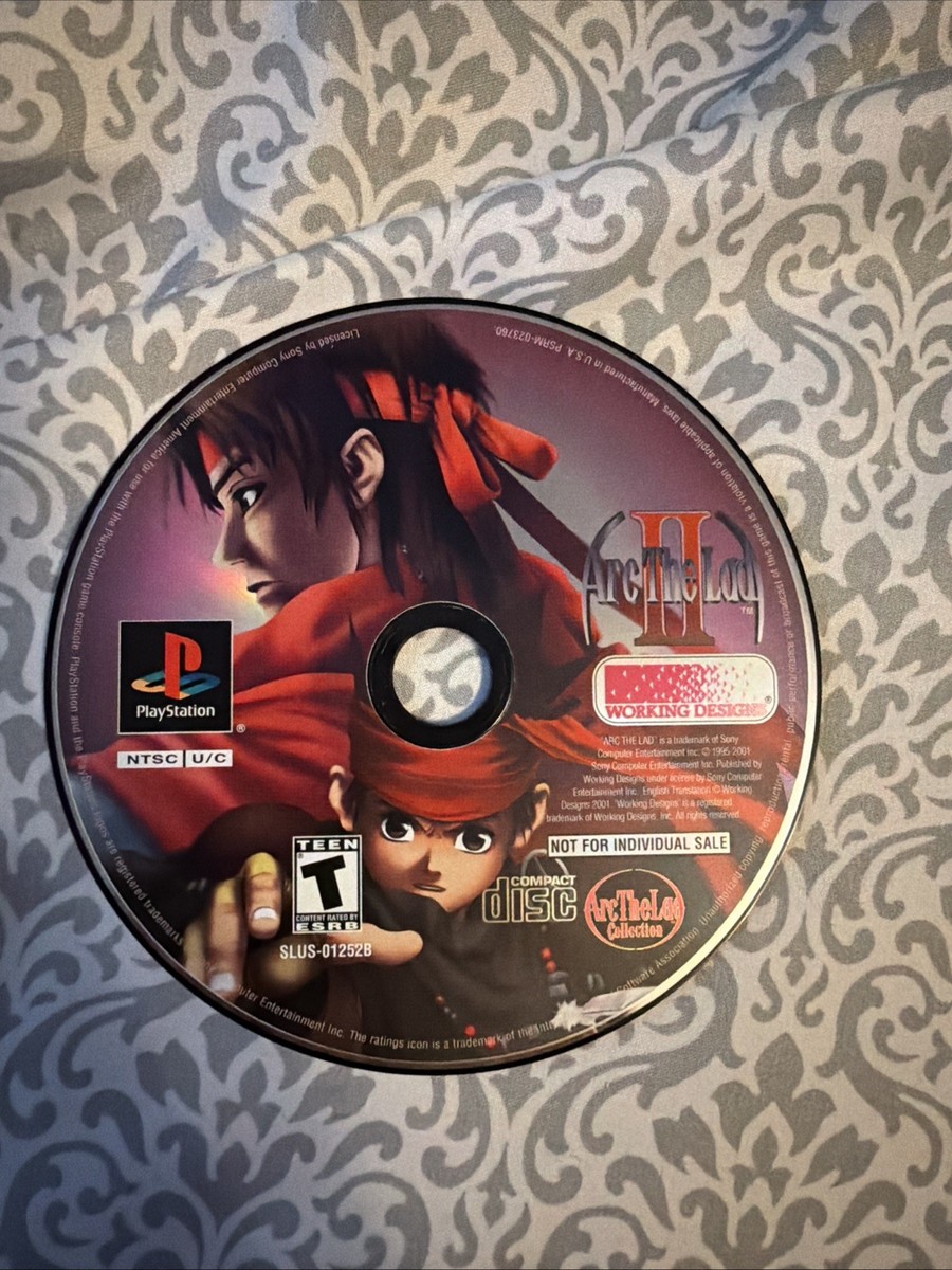 ARC THE LAD Collection US (NTSC) PS1