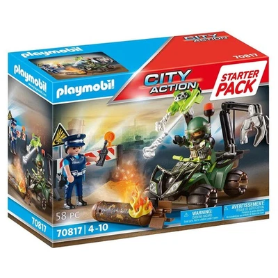 Playmobil Lot Démarrage City Action 70817 | Véhicules Police Formation - Photo 1/4