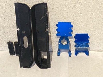  1:8 Thunder-Tiger MTA4-S28-S50 Sledge Hammer Seitenschutz Alu Unterfahrschutz 