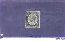 KUT George V 10c Black Single Mint Hinged