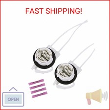 Light Socket Wire Harness Pigtail Repair Kit 2pcs LED/Standard, Bulbs 4114,41