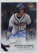 2015 Bowman's Best Best of 2015 Auto Braxton Davidson #B15-BD Auto fm0