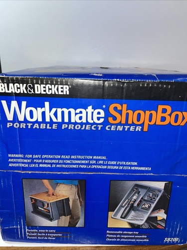 NOS Black and Decker Workmate Shopbox Centro Progetti Portatile Nuovo Sigillato! - Foto 2 di 5