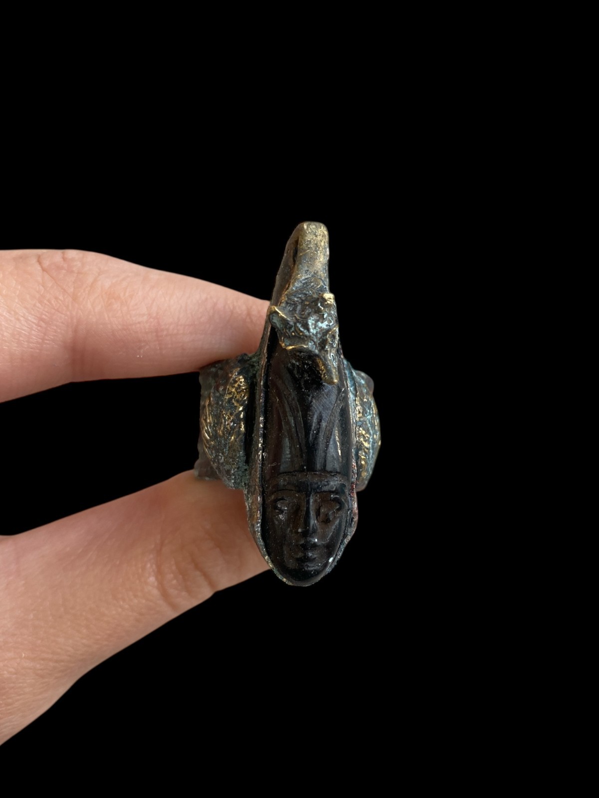 Rare Antique Vintage Ring for Egyptian King , Late Period Handmade Art