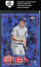 2023 Topps Chrome Update Sapphire Mark Leiter Jr. USCS13 Chicago Cubs