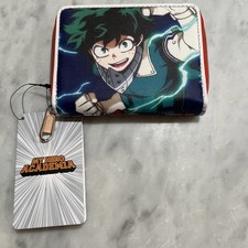 My Hero Academia Wallet Deku 2022 Funko Zipper 5  x4  NWT