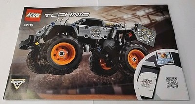 LEGO 42119 Technic Monster Jam Max-D Truck INSTRUCTION MANUAL ONLY