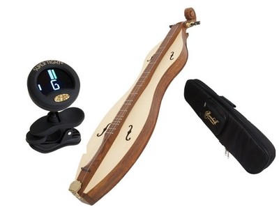 Roosebeck 4-String Emma Mountain Dulcimer + Gig Bag + Snark Tuner