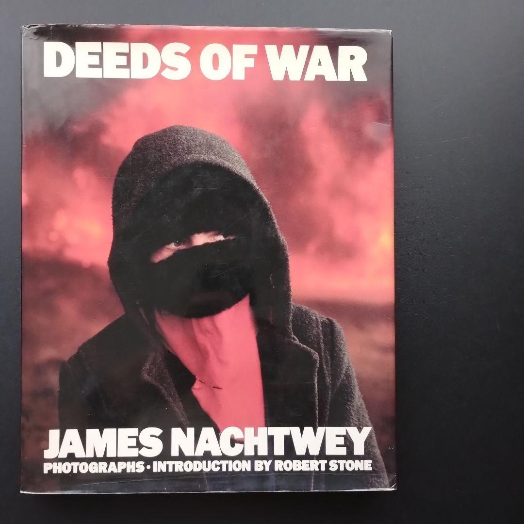 Deeds of War James Nachtwey 1989 1st Ed Thames and Hudson Hardcover War Photos