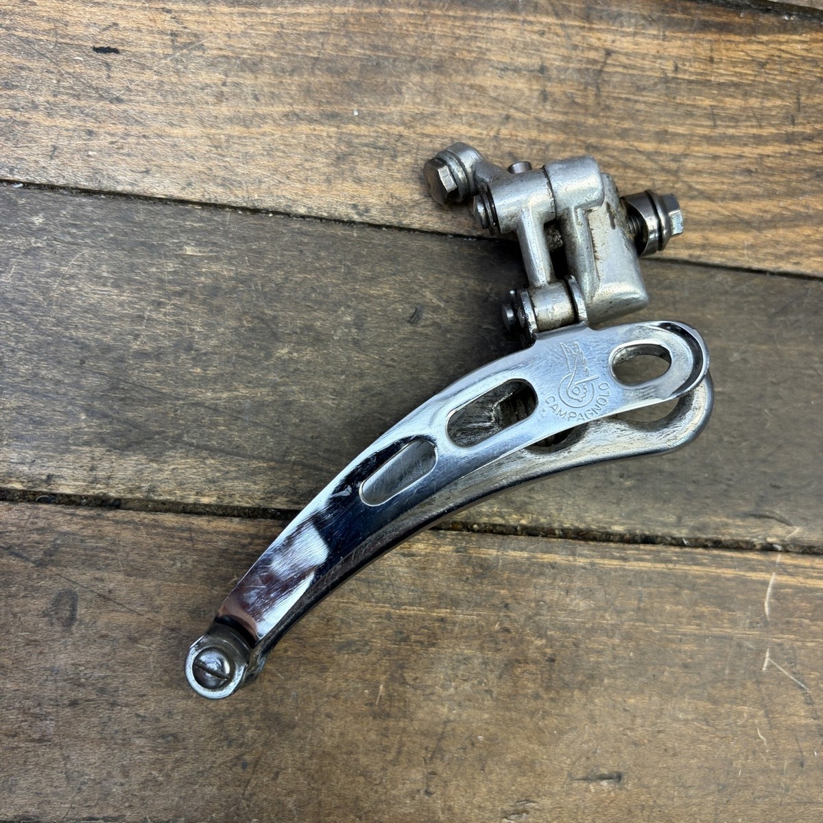 Vintage Campagnolo Record Front Derailleur Braze-On BREV 3 Hole