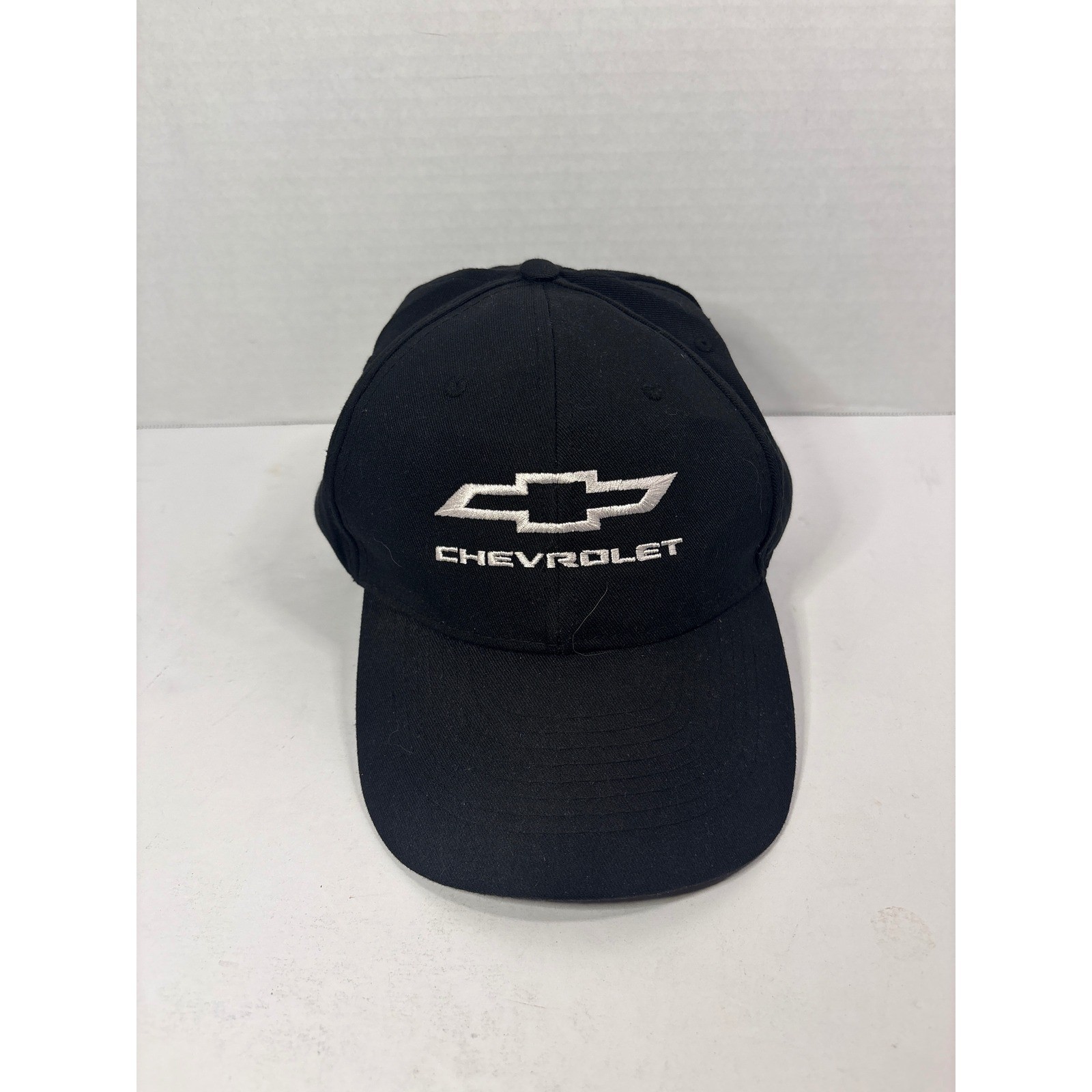 Chevrolet Hat Black Adjustable Strapback Baseball… - image 1
