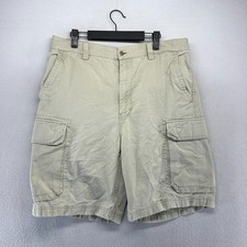 Vintage Gap Shorts Men's 36 Beige Tan Thick Heavyweight Surplus Military y2k
